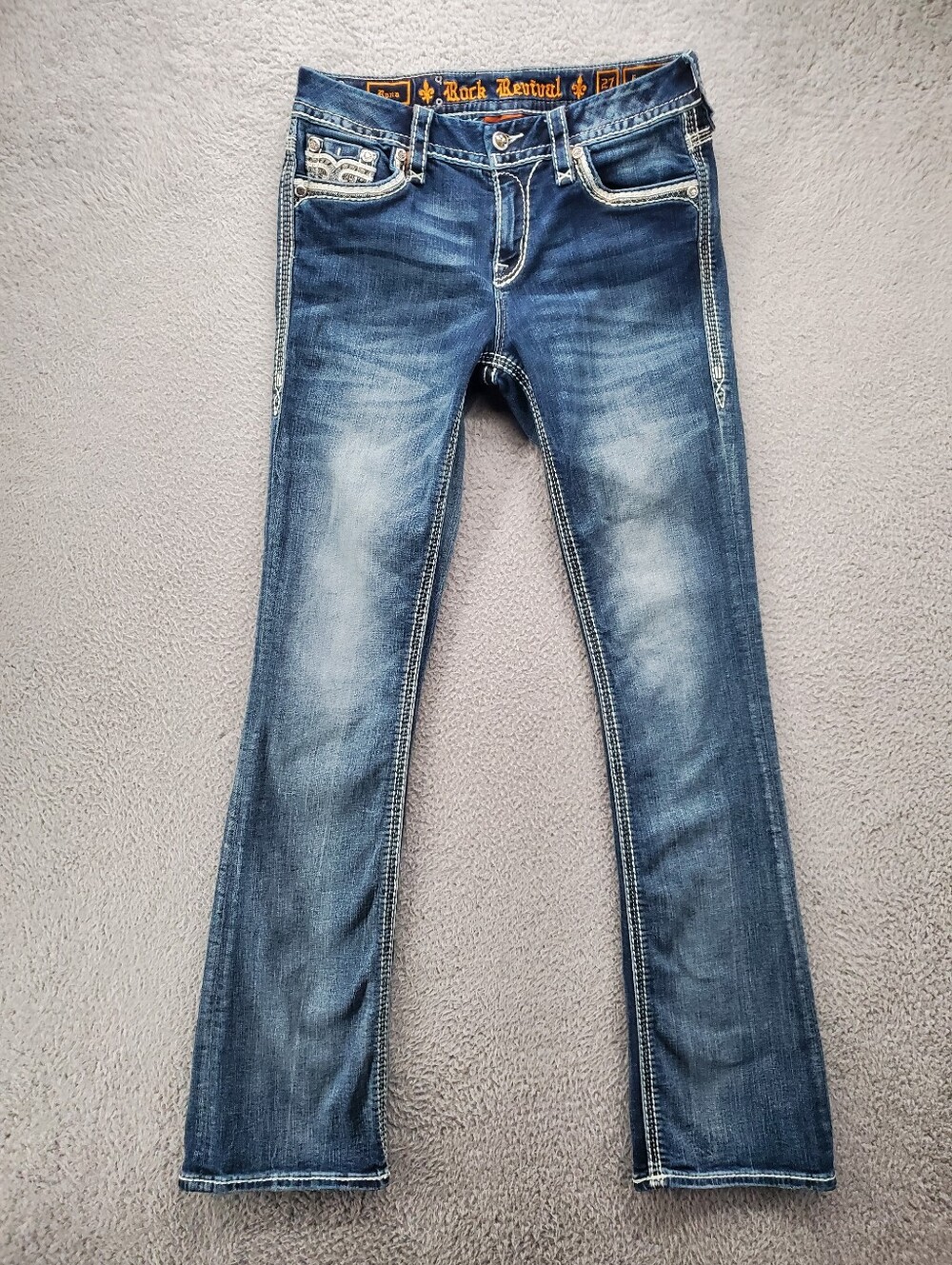 Rock Revival Rana Easy Boot Jeans Womens Size 27